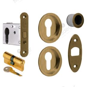 Kit cerradura C/Cilindro C/Boca 104-Yale. INTHER