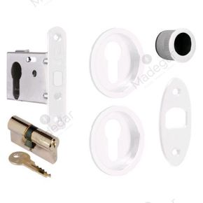 Kit cerradura C/Cilindro C/Boca 104-Yale. INTHER