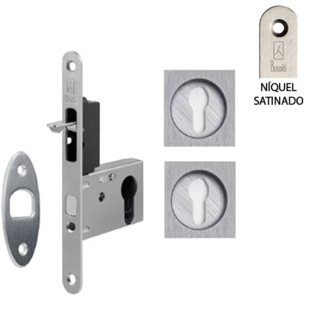 Kit cerradura S/Cilindro C/Boca G500TC-YaleC. BONAITI