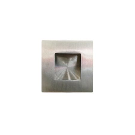 Tirador Embutir Cuadrado en Inox. INTHER