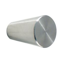 Pomo Tirador Cónico en Inox Satinado. INTHER