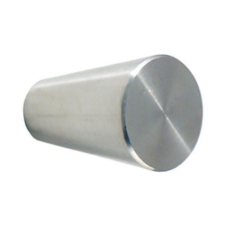 Pomo Tirador Cónico en Inox Satinado. INTHER