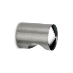 Pomo Muesca en Inox Satinado. INTHER