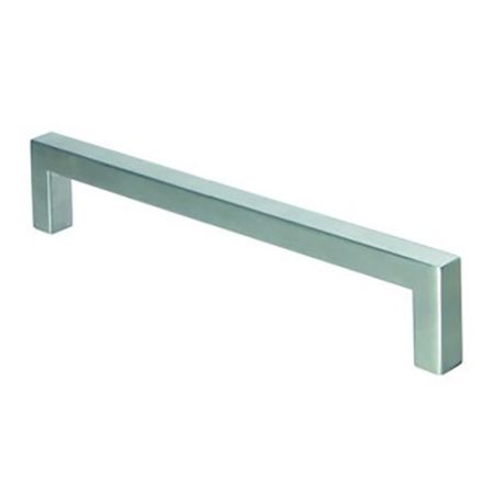 Tirador Kube en Inox Satinado. INTHER