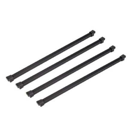 Juego Varillas Pantalonero (4 unidades) Antracita. ADINOR