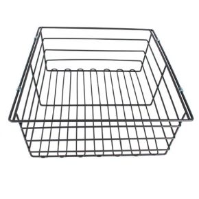 Bandeja cesta metálica Antracita. ADINOR