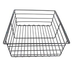 Bandeja cesta metálica Antracita. ADINOR