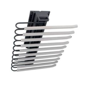 Pantalonero extraíble cierre amortiguado343x453x115mm Antracita. ADINOR.