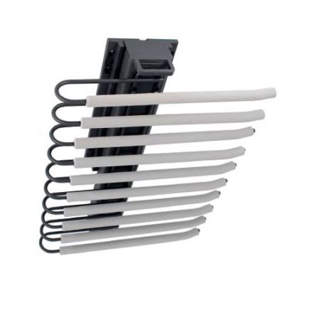 Pantalonero extraíble cierre amortiguado343x453x115mm Antracita. ADINOR.