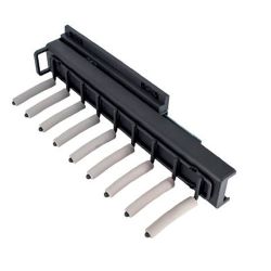 Corbatero-Cinturonero extraíble cierre amortiguado 170x460x120 mm Antracita. ADINOR.