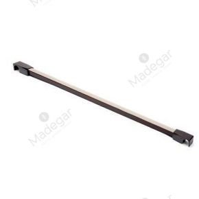 Juego 4 Varillas Pantalonero goma desplazable Moka. INTHER.