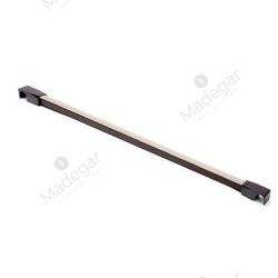 Juego 4 Varillas Pantalonero goma desplazable Moka. INTHER.