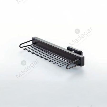 Corbatero-Cinturonero Extraíble 445mm Moka. INTHER.