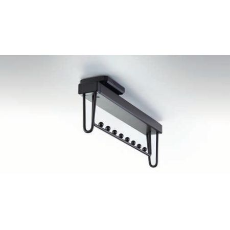 Soporte Perchas Extraíble 445mm (160mm altura) Moka. INTHER