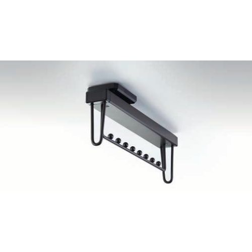 Soporte Perchas Extraíble 445mm (160mm altura) Moka. INTHER