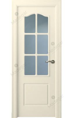 Puerta interior lacada Arc R-Saler 6V. Madegar