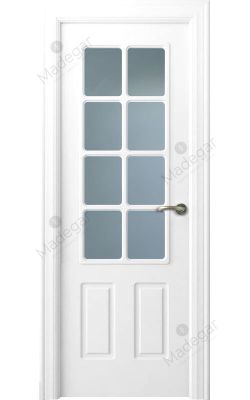 Puerta interior lacada Arc R-Rodeno 8V. Madegar