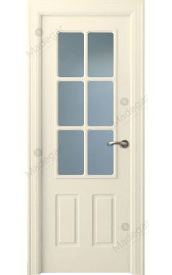 Puerta interior lacada Arc R-Rodeno 6V. Madegar