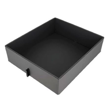 Caja Cuero sin Tapa 290Ancho x 400Largo mm Antracita. ADINOR