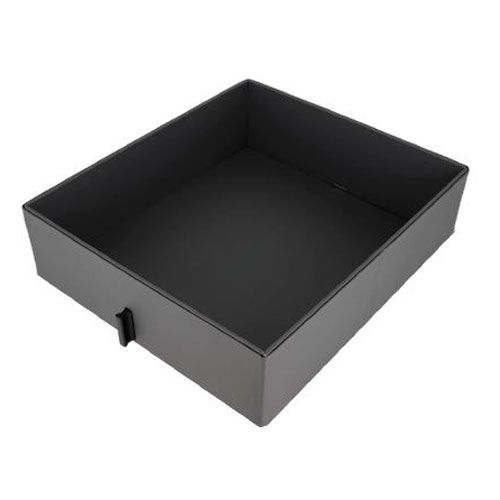 Caja Cuero sin Tapa 290Ancho x 400Largo mm Antracita. ADINOR