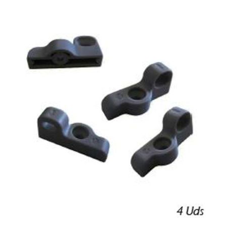 Clips para frente 4Uds Antracita. ADINOR