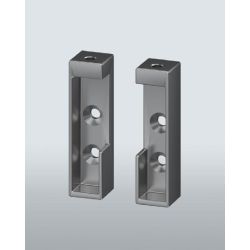 Soporte lateral rectangular para costado rectangular. ADINOR