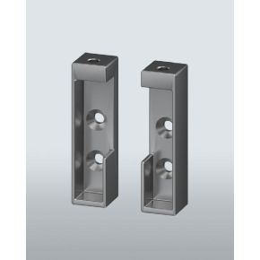 Soporte lateral rectangular para costado rectangular. ADINOR