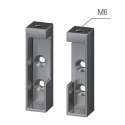 Soporte lateral rectangular para costado rectangular. ADINOR