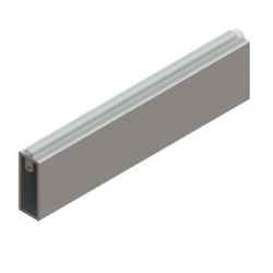 Tubo Barra de colgar rectangular con goma 4M. ADINOR
