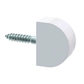 Soporte balda plástico Beige grande 100 uds. INTHER