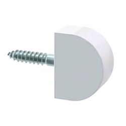 Soporte balda plástico Beige grande 100 uds. INTHER