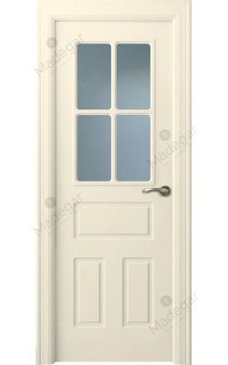 Puerta interior lacada Arc R-Genal 4V. Madegar