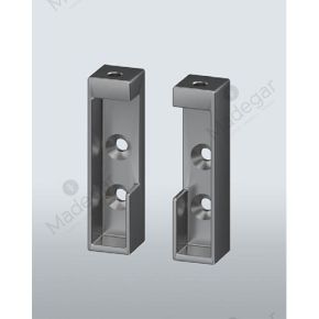 Soporte lateral rectangular para costado rectangular. ADINOR