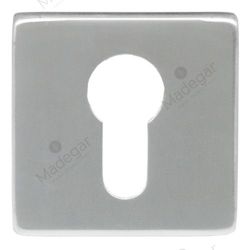 Bocallave YALE I009-C R/Cuadrada P/seguridad INOX