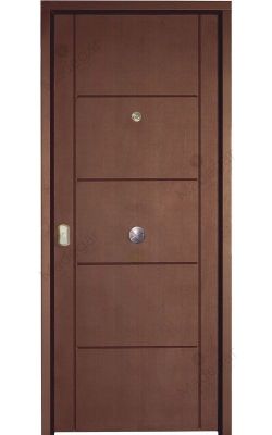 Puerta entrada seguridad acorazada metálica B4 Arauco / Arauco. Cearco