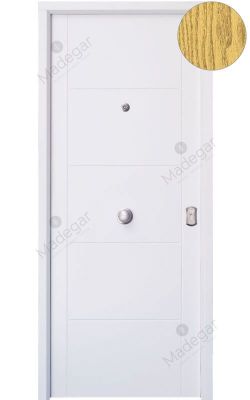 Puerta entrada seguridad acorazada metálica B4 Arauco / Arauco. Cearco