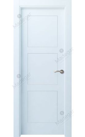 Puerta interior lacada Selection Bertiz 3, blanco. Madegar