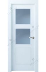 Puerta interior lacada Selection Bertiz 3 2VE, blanco. Madegar