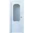 Puerta interior lacada Angle Faedo 1V, blanco. Madegar