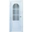 Puerta interior lacada Angle Tilos 6V, blanco. Madegar