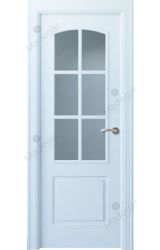 Puerta interior lacada Angle Lizana 6V. Madegar