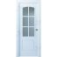 Puerta interior lacada Angle Lizana 6V, blanco. Madegar