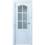 Puerta interior lacada Angle Saler 6V, blanco. Madegar