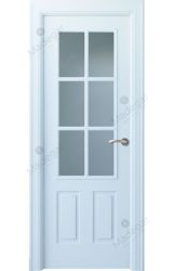 Puerta interior lacada Angle Rodeno 6V. Madegar