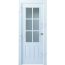 Puerta interior lacada Angle Rodeno 6V, blanco. Madegar