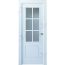 Puerta interior lacada Angle Bellver 6V, blanco. Madegar