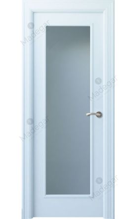 Puerta interior lacada Angle Eume 1VL. Madegar