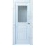 Puerta interior lacada Angle Breña 1VC, blanco. Madegar