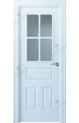 Puerta interior lacada Arc R-Genal 4V. Madegar