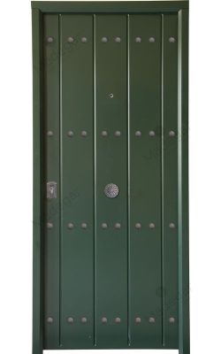 Puerta entrada seguridad acorazada metálica B4 Triana / Lisa. Cearco